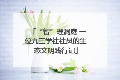 “智”理洞庭 一位九三学社社员的生态文明践行记