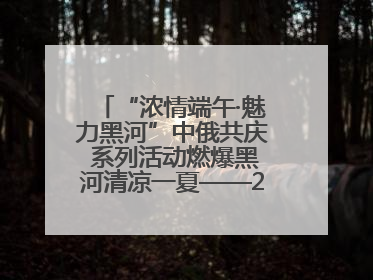 “浓情端午·魅力黑河”中俄共庆 系列活动燃爆黑河清凉一夏——2025年黑河夏季群众文化活动启幕 多元文化赋能边境文旅新高地
