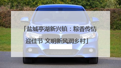盐城亭湖新兴镇：粽香传情迎佳节 文明新风润乡村