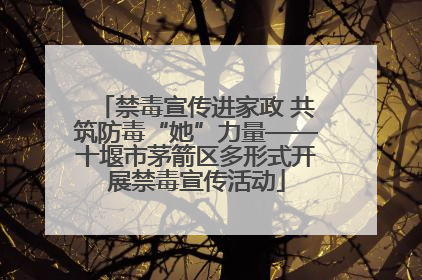 禁毒宣传进家政 共筑防毒“她”力量——十堰市茅箭区多形式开展禁毒宣传活动