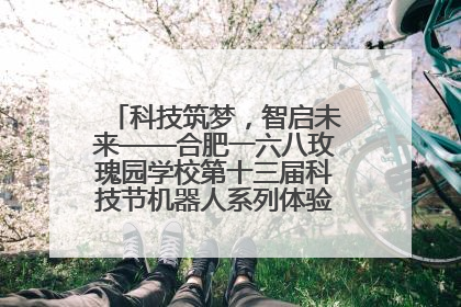 科技筑梦，智启未来——合肥一六八玫瑰园学校第十三届科技节机器人系列体验赛燃动校园