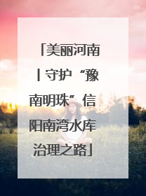 美丽河南丨守护“豫南明珠”信阳南湾水库治理之路