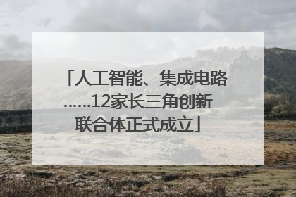 人工智能、集成电路……12家长三角创新联合体正式成立