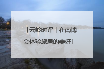 云岭时评｜在南博会体验旅居的美好