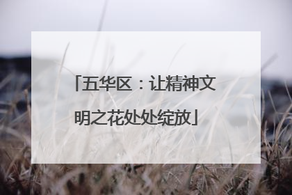 五华区：让精神文明之花处处绽放