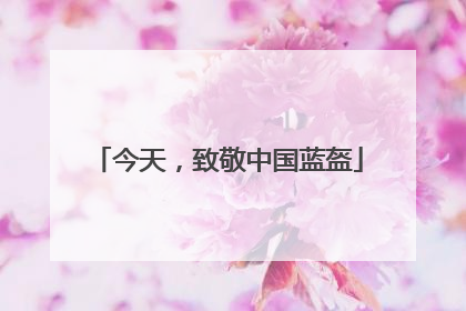 今天，致敬中国蓝盔