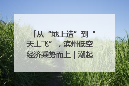 从“地上造”到“天上飞”，滨州低空经济乘势而上｜潮起渤海・网聚黄蓝
