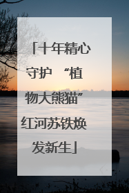 十年精心守护 “植物大熊猫”红河苏铁焕发新生