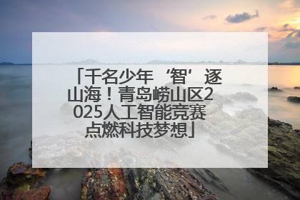 千名少年‘智’逐山海！青岛崂山区2025人工智能竞赛点燃科技梦想