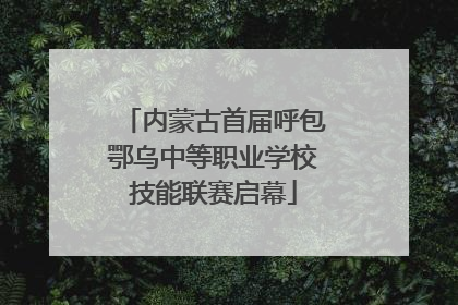 内蒙古首届呼包鄂乌中等职业学校技能联赛启幕