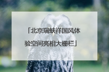 北京瑞蚨祥国风体验空间亮相大栅栏