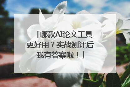 哪款AI论文工具更好用？实战测评后我有答案啦！