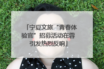 宁夏文旅“青春体验官”招募活动在蓉引发热烈反响