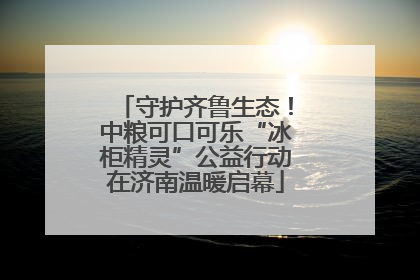 守护齐鲁生态！中粮可口可乐“冰柜精灵”公益行动在济南温暖启幕