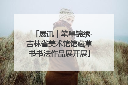 展讯｜笔墨锦绣·吉林省美术馆馆藏草书书法作品展开展
