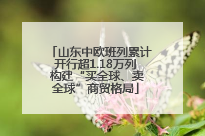 山东中欧班列累计开行超1.18万列 构建“买全球、卖全球”商贸格局