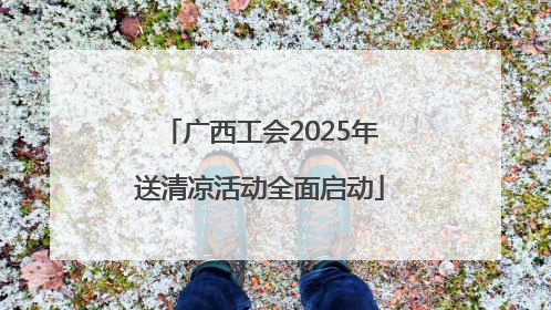广西工会2025年送清凉活动全面启动