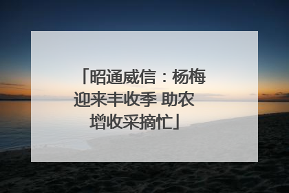 昭通威信：杨梅迎来丰收季 助农增收采摘忙