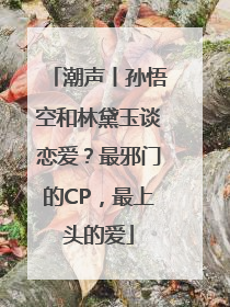 潮声丨孙悟空和林黛玉谈恋爱？最邪门的CP，最上头的爱