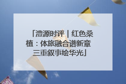 澧源时评｜红色桑植：体旅融合谱新章 三重叙事绘华光