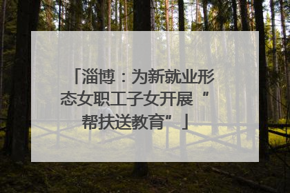 淄博：为新就业形态女职工子女开展“帮扶送教育”