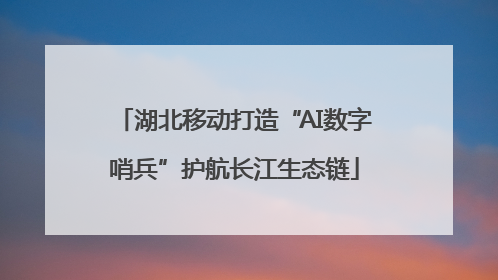 湖北移动打造“AI数字哨兵”护航长江生态链