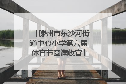 滕州市东沙河街道中心小学第六届体育节圆满收官