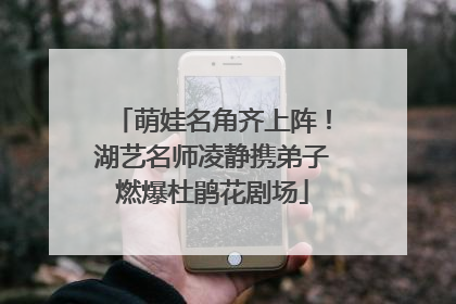 萌娃名角齐上阵！湖艺名师凌静携弟子燃爆杜鹃花剧场