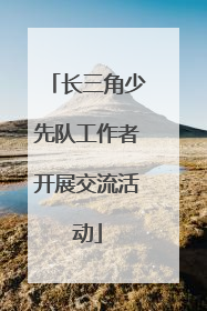 长三角少先队工作者开展交流活动