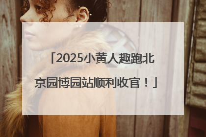 2025小黄人趣跑北京园博园站顺利收官！